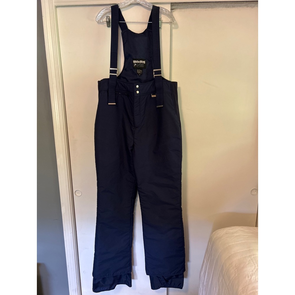Vintage White Stag Ski Snow Pants Mens Overalls 70s 80s Retro Alpine Gorpcore